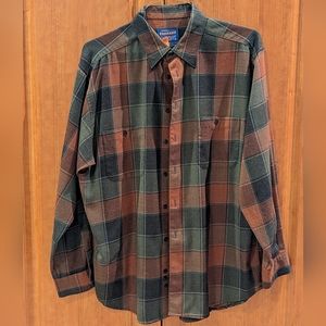 Like New Pendleton 100% Wool Dress Shirt